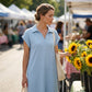 Women's Casual Maxi Dress with Side Split