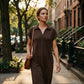 Women's Casual Maxi Dress with Side Split