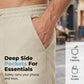 Men's Casual Linen Drawstring Trousers