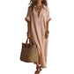 👗 50% OFF!🌸Women's Minimalist Solid Color Maxi Dress