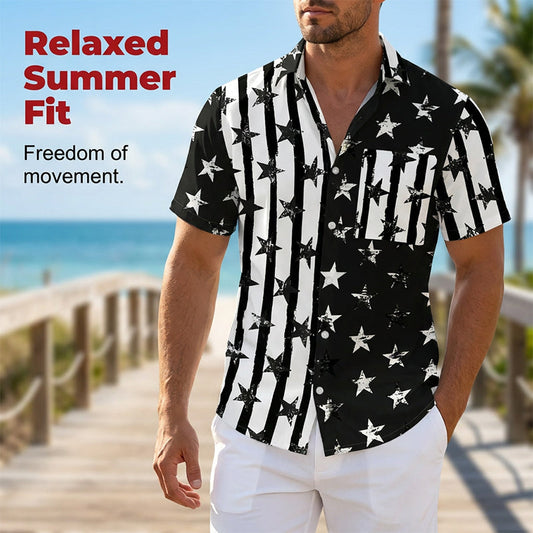 Stylish Casual Men's Summer Shirt