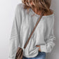 📢📢50% OFF !! ⏰Women’s Casual Round Neck & Long Sleeve Top