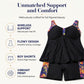 Women's Flowy Tankini Top and Shorts Bathing Suit – Tummy Control, Boy Shorts, Supportive ✨