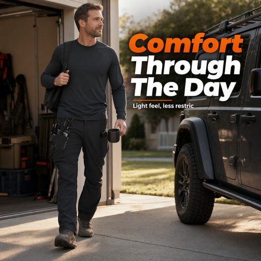 Men's Stretchy Breathable Cargo Pants