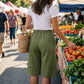 Women's Casual Lightweight Drawstring Shorts