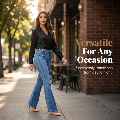 Women's High Waisted Flare Jeans
