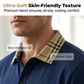 Men's Summer Shirt and Plaid Shorts Set