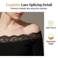 Women’s Chic Black Slim Fit Off-Shoulder Flare Sleeve T-Shirt