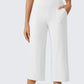 👖50% OFF!✨Women's Casual Wide Leg Cropped Pants – Side Pockets, Breathable, Versatile 🌿