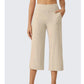 👖50% OFF!✨Women's Casual Wide Leg Cropped Pants – Side Pockets, Breathable, Versatile 🌿