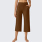 👖50% OFF!✨Women's Casual Wide Leg Cropped Pants – Side Pockets, Breathable, Versatile 🌿