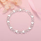 📢Buy 1 Get 1 Free⏰Double Chain Heart Charm Bracelet