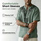 Men's Vintage Short-Sleeve Shirt