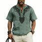 Men's Vintage Short-Sleeve Shirt