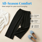 Women’s Elastic Waist Cotton Loungewear Pants