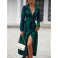 Multi-Color Printed Shirt Dress