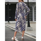 Multi-Color Printed Shirt Dress