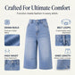 Women's Relaxed-Fit Denim Bermuda Shorts