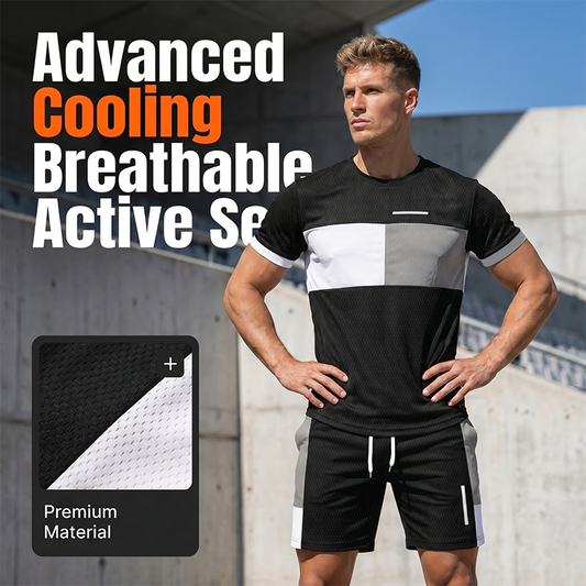 Men's Breathable Active Set