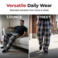 😎New Arrival🩶Men's Retro Plaid Loose Fit Cargo Pants