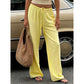 Women's Casual Wide-Leg Drawstring Pants