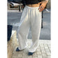 Women's Casual Wide-Leg Drawstring Pants