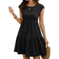 Women's Round Neck Sleeveless Knee-Length Dress