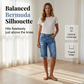 👖 LIMITED-TIME 50% OFF! ✨ Women's Casual Distressed Denim Bermuda Shorts – 4-Way Stretch, Raw Hem, Vintage Vibes 🌿