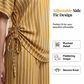 💛Women’s Striped 2-Piece Set Top & Wide Leg Pants