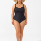 Women's Classic Plus-Size One-Piece Swimsuit