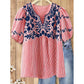 Embroidered Breezy Blouse