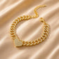 Sparkly Rhinestone Butterfly Anklet Bracelet