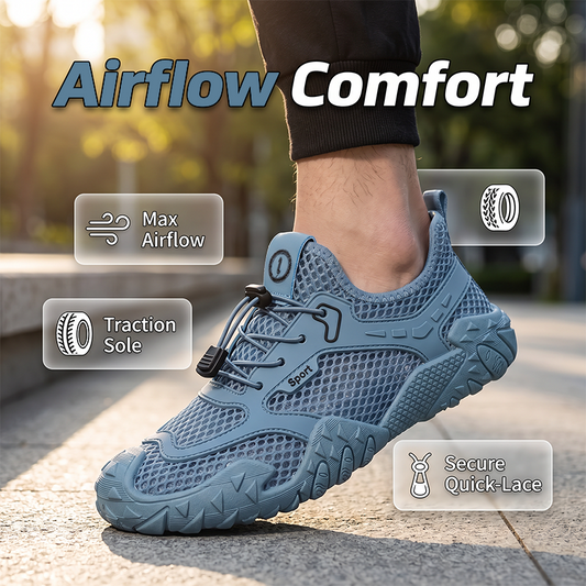 Men‘s Breathable Mesh Driving Shoes
