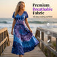 Women's Casual V-Neck Maxi Dress