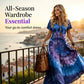 Women's Casual V-Neck Maxi Dress