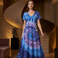 Women's Casual V-Neck Maxi Dress