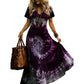 Women's Casual V-Neck Maxi Dress