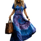 Women's Casual V-Neck Maxi Dress