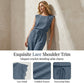 Women's Sleeveless Top and Wide-Leg Pants Set