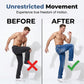 High-Stretch Double-Stitched Men's Jeans