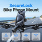 🎉 2026 Hot Sale🚴‍♂️Quick-Release Bike Phone Mount – SecureLock & Shockproof Padding 📱