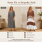 Women's Summer V-Neck Button-Up Maxi Dress