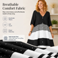 Women's Summer V-Neck Button-Up Maxi Dress