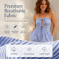 Women's Summer Bandeau Stripe Jumpsuit