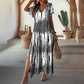 🎉 2026 Hot Sale 👗 Women's Casual V-Neck Gradient Dress – Dreamy Sunset Colors 🌅