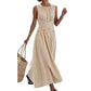 ⏳50% OFF!!⏰Women Casual Striped Maxi Dress Sleeveless🎀👗
