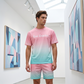 Men's Summer Casual Printed 2-Piece Set