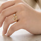💍 2026 Sale — Over 34,000 Sold!✨Adjustable Sparkle Initial Ring for Women💍