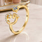 💍 2026 Sale — Over 34,000 Sold!✨Adjustable Sparkle Initial Ring for Women💍