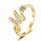 💍 2026 Sale — Over 34,000 Sold!✨Adjustable Sparkle Initial Ring for Women💍